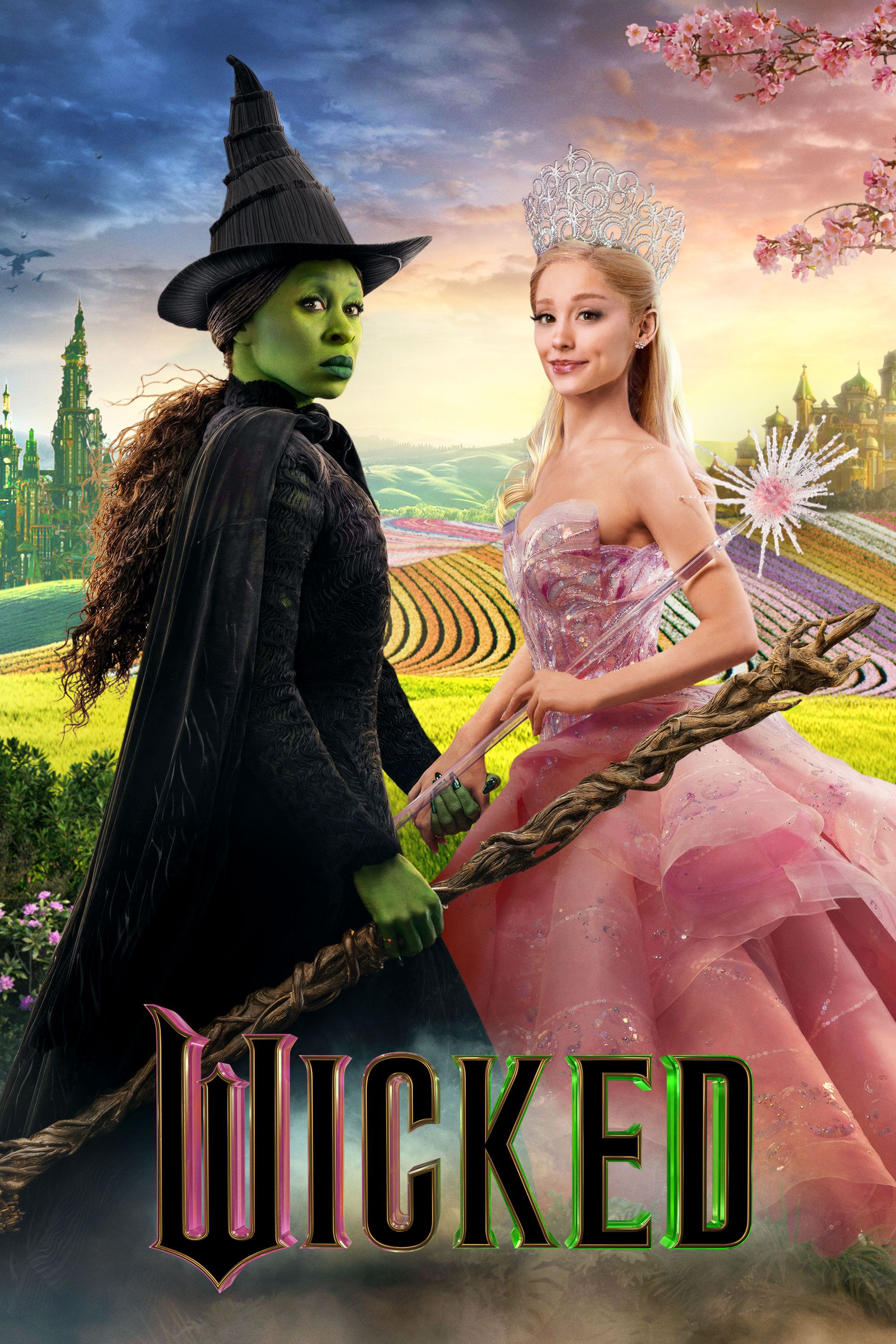 Elphaba and Glinda from Wicked