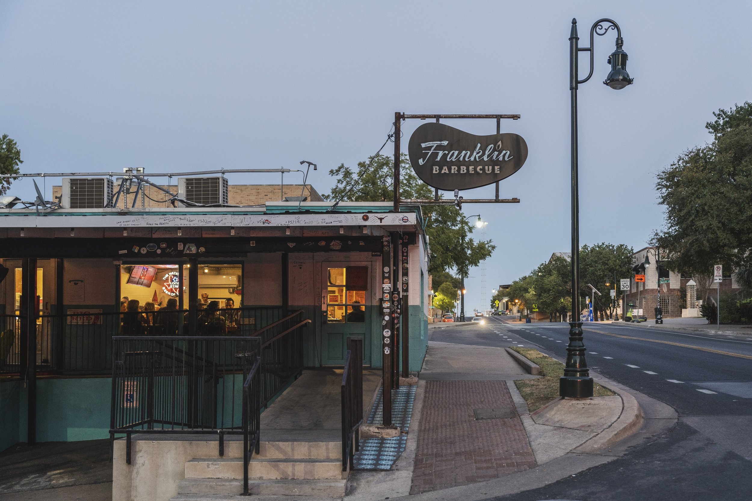 Franklin Barbecue is one of Austin's most popular BBQ spots.